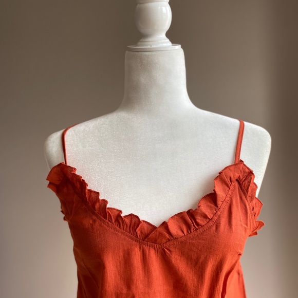 Ruffle Neck Cami - Picture 3 of 9